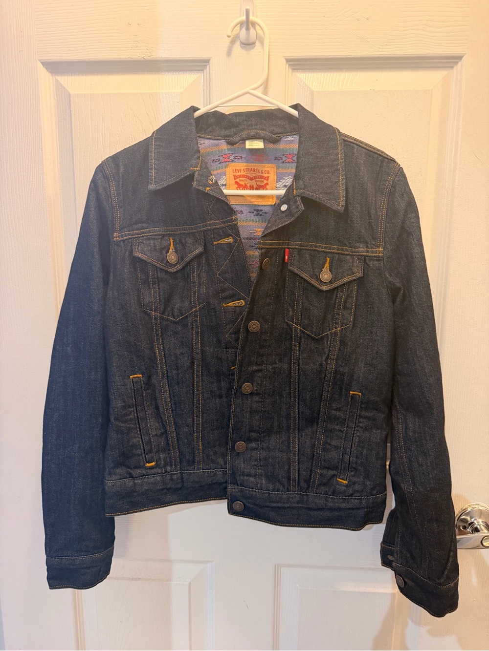 Levi's woman’s Dark Blue Denim Jacket
